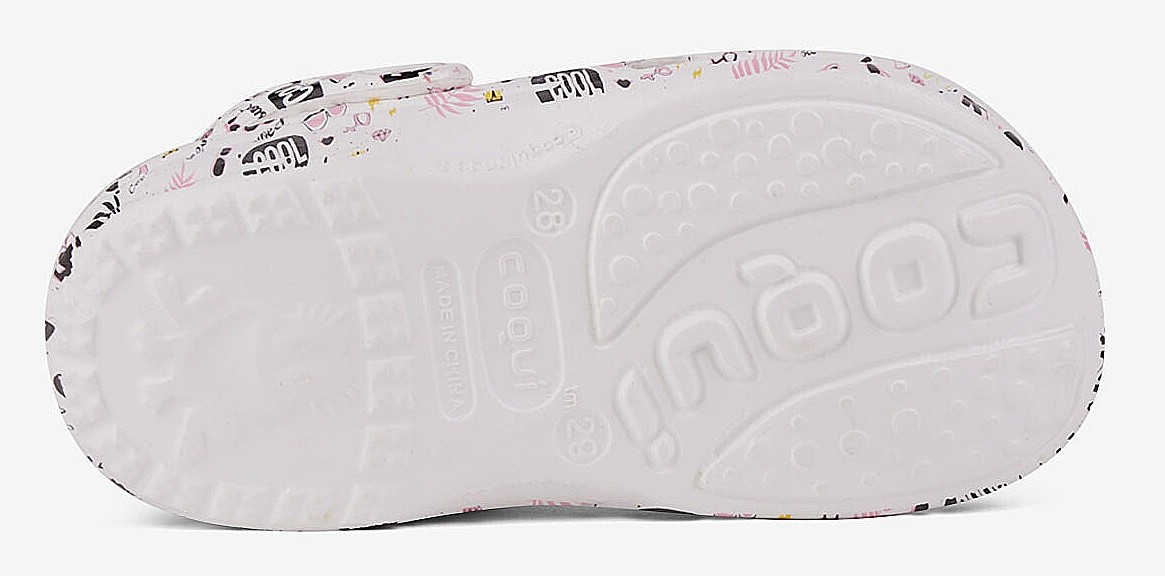 shoes Coqui 8115/Big Frog - White Girl PWR + Amulet - girl´s