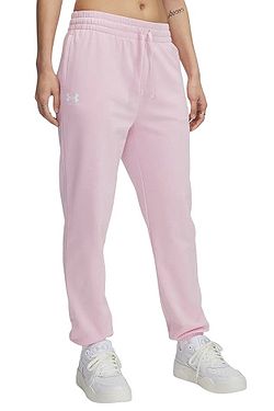 tracksuit Under Armour Rival Terry Joggers - Prime Pink/White - women´s