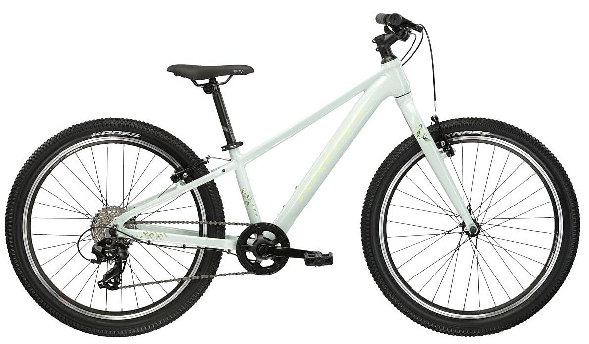 bicykel Kross Lea JR 1.0 24" - Mint/Green Gloss - girl´s