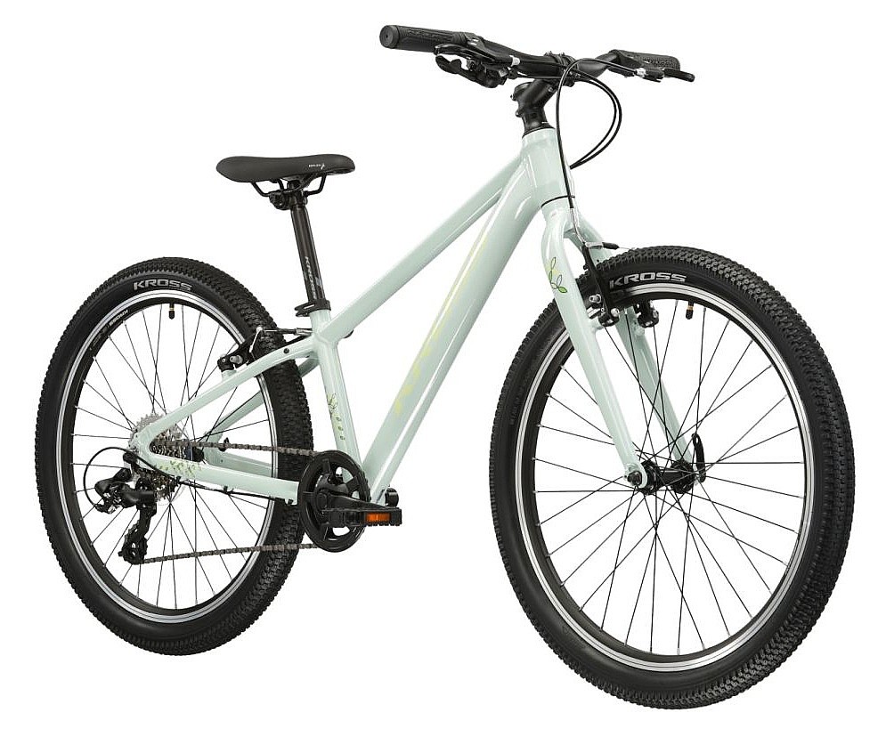 bicykel Kross Lea JR 1.0 24" - Mint/Green Gloss - girl´s