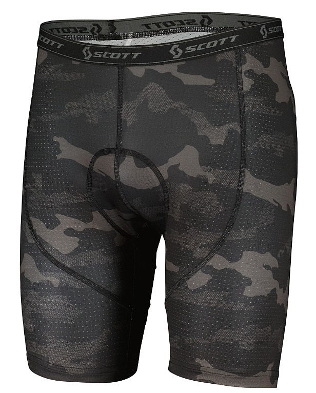 kraťasy Scott Trail Underwear Graph + - Black/Dark Grey - men´s