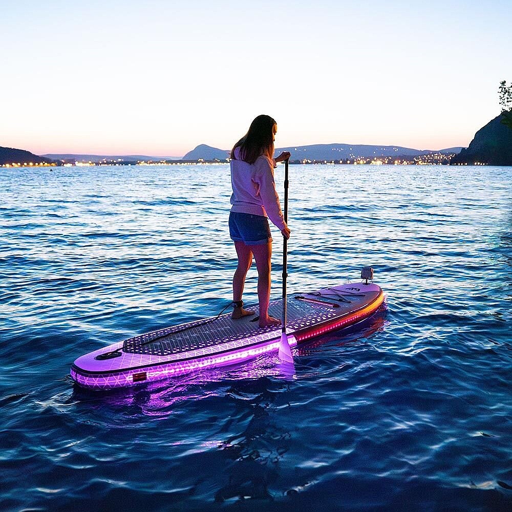 paddleboard Aqua Marina Glow 10´4"x31"x6" - Black