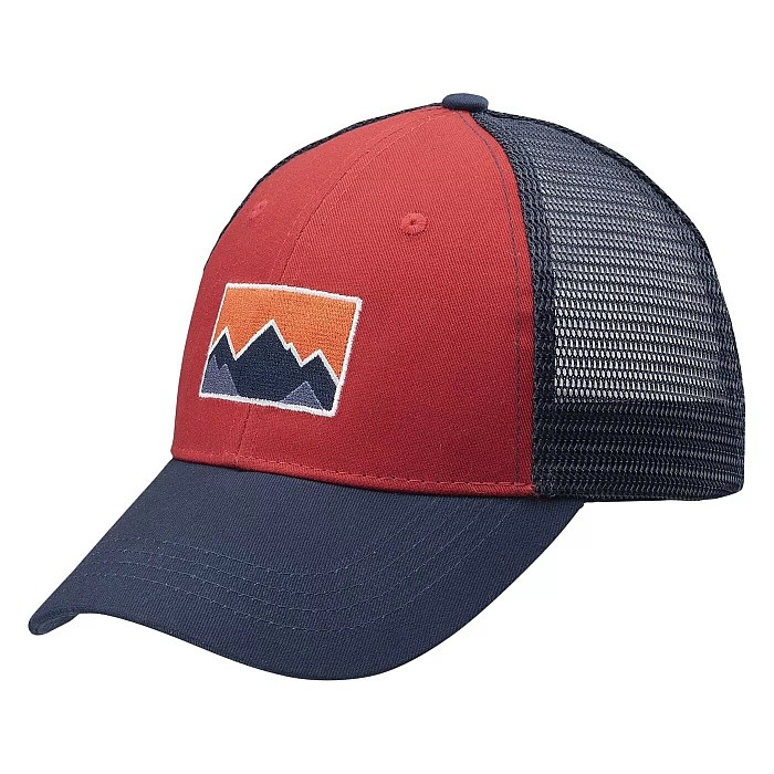 šiltovka Hi-Tec Roibo - Fired Brick/Sky Captain