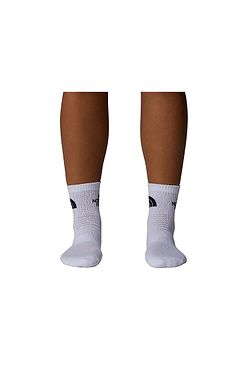 meias The North Face Multi Sport Cush Quarter 3 Pack - Black Assorted - men´s