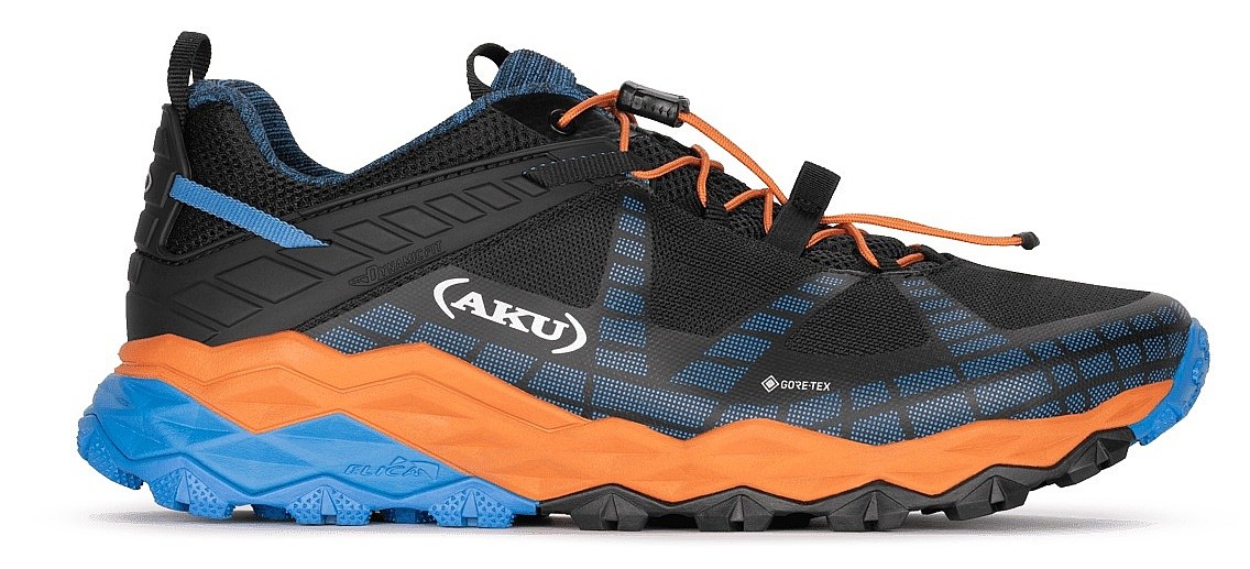 skor AKU Flyrock GTX - Black/Blue - men´s