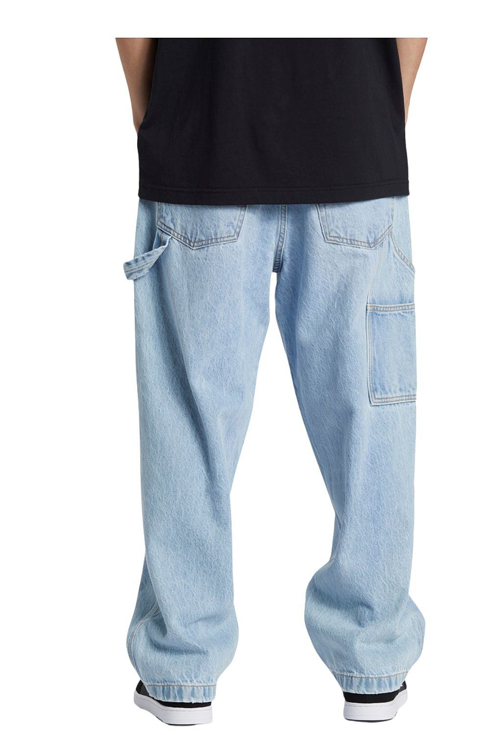 jeans DC Worker Baggy Carpenter Ril - BFBW/Indigo Light - men´s
