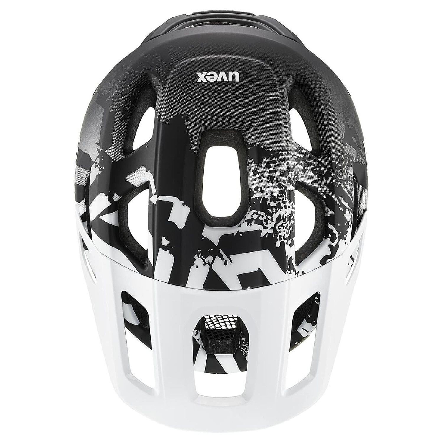kask Uvex React Jr. - White/Black Matt