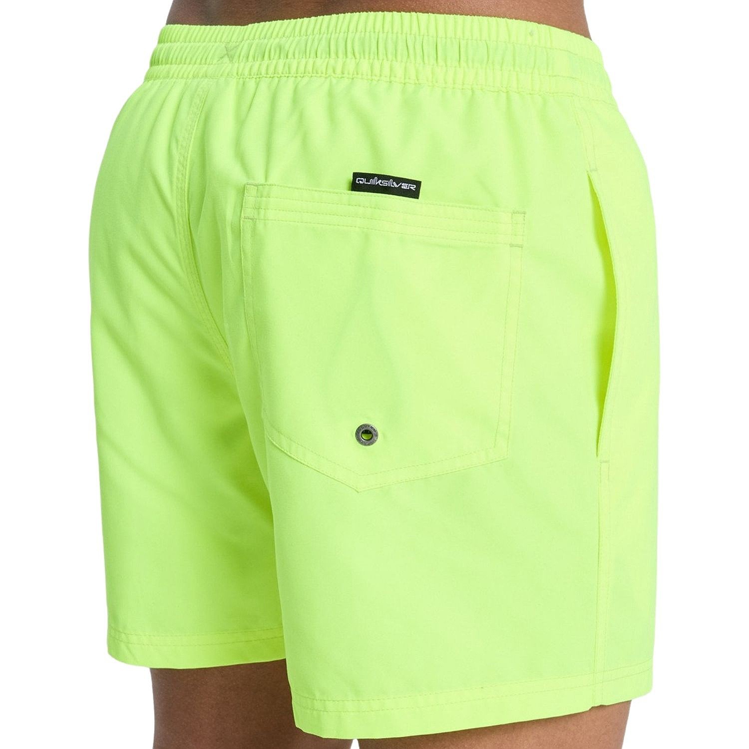 kúpacie šortky Quiksilver Everyday Solid Volley 15 - YHJ0/Safety Yellow - men´s