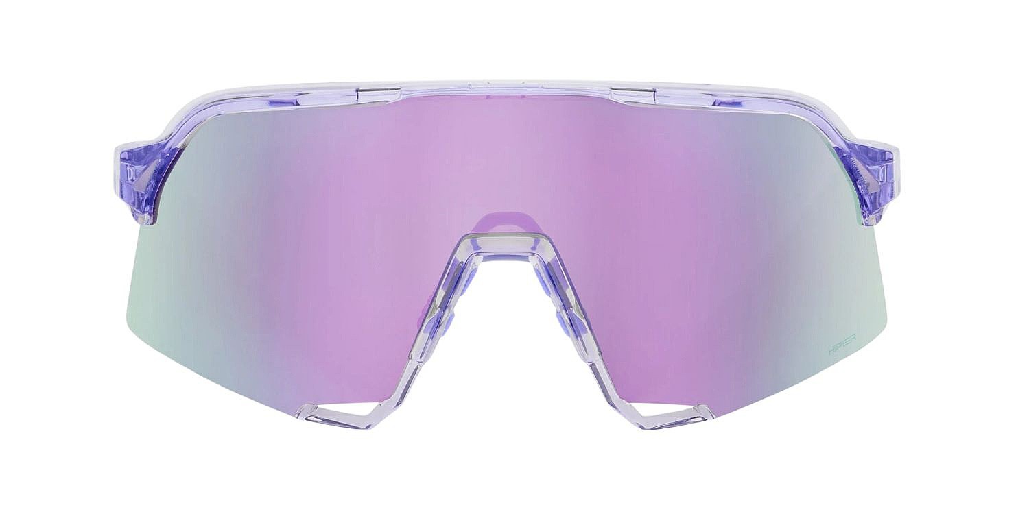 okuliare 100% S3 - Polished Translucent Lavender/HiPER Lavender Mirro