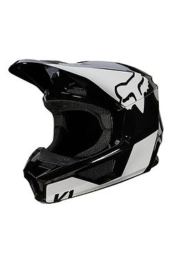 helmet Fox V1 Revn Mips - Black/White - unisex junior
