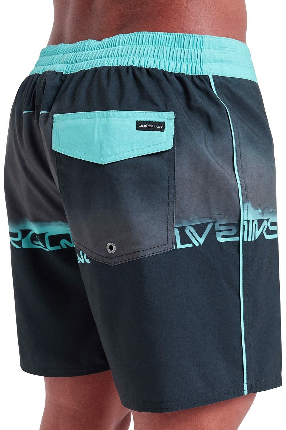 swimming shorts Quiksilver Everyday Half Jam 16 - KVJ8/Black Wordblock - men´s