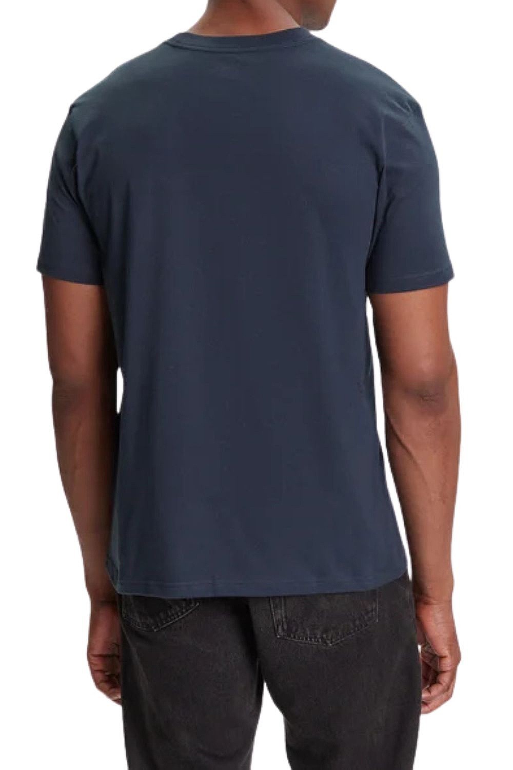 T-Shirt Quiksilver Fineline - KTP0/Dark Navy - men´s