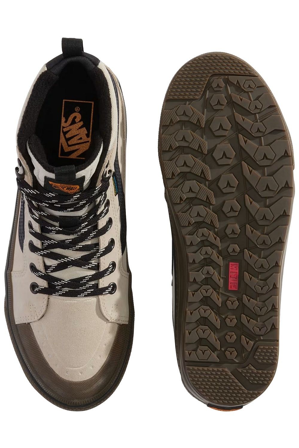 shoes Vans MTE Sk8-Hi Waterproof Insulated - Oatmeal/Black