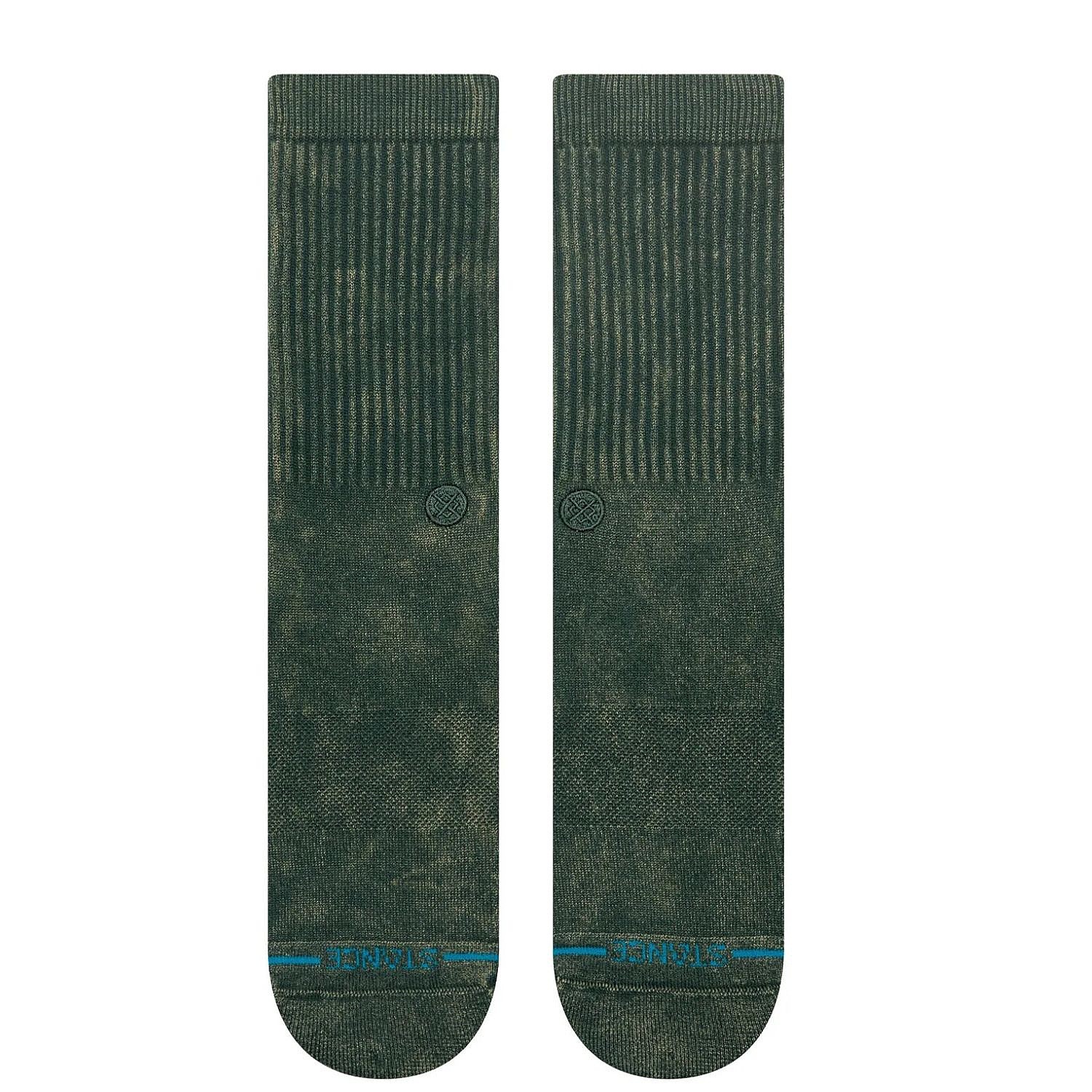socks Stance Icon Dyed Crew - Pine