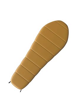 sleeping bag Husky Junior R - 10 °C - Mustard - unisex junior