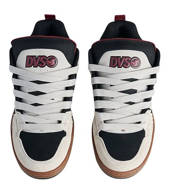 DVS Chaussures Skateboard Comanche Homme - Rouge Noir, Pointure 44.5 EU