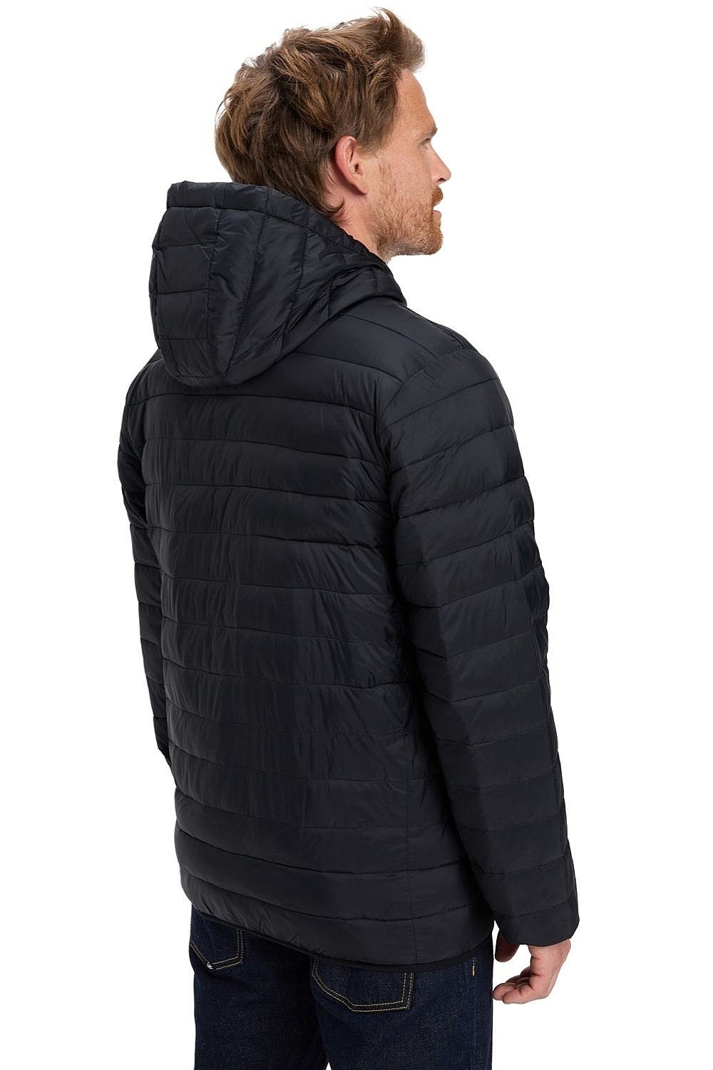 jas Quiksilver Scaly Hood - KVJ0/Black - men´s