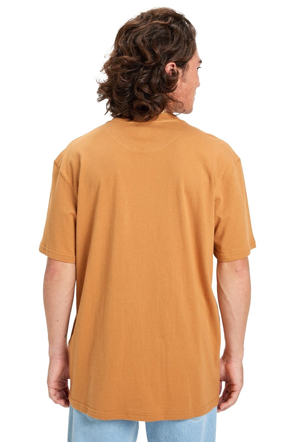 T-Shirt Quiksilver Ev Mini Logo 2 - CMD0/Almond - men´s