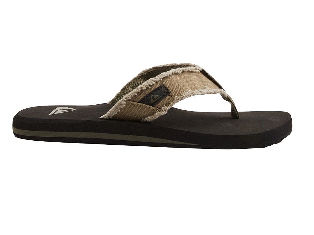 Flip-Flops Quiksilver Monkey Abyss - XGKC/Green/Black/Brown - men´s