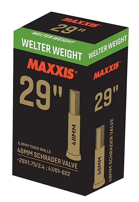 duše Maxxis Welter Weight Auto-SV 48mm 29&quot;x1.75&quot;-2.40&quot; - Black