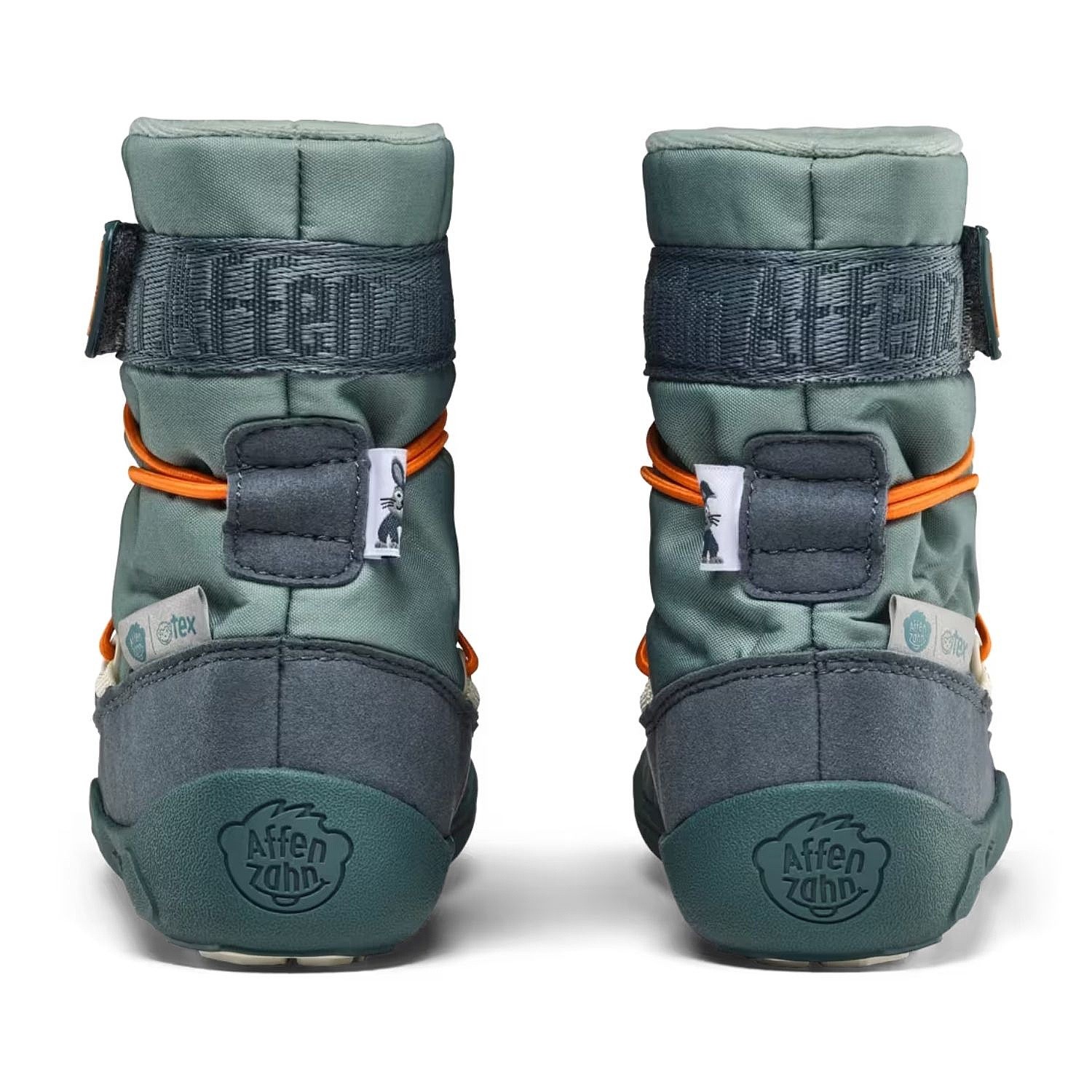 shoes Affenzahn Snow Boot Vegan Snowy Bunny - Mint - kid´s