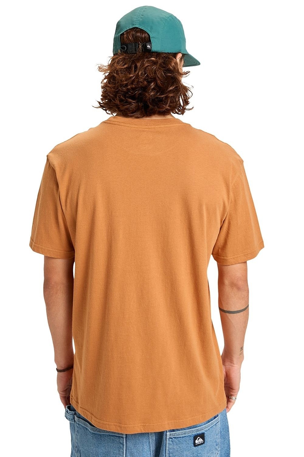 T-Shirt Quiksilver Ev Comp Logo 2 - CMD0/Almond - men´s