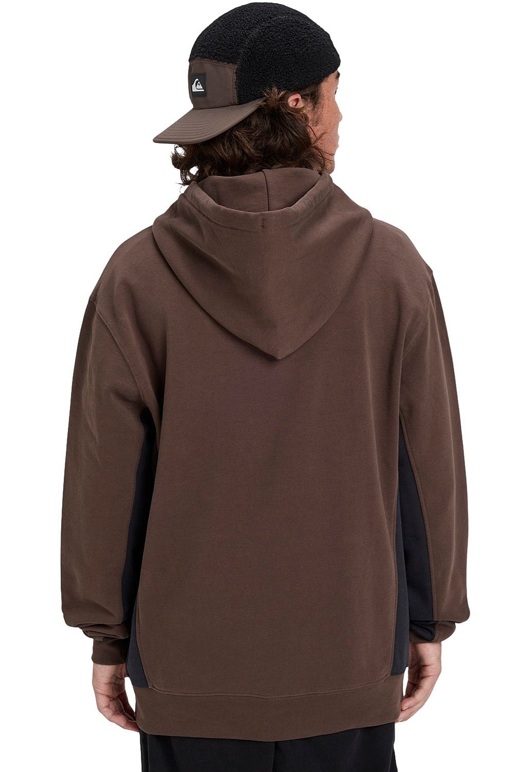 Sweatshirt Quiksilver Cb Hood - CSD0/Chocolate Brown - men´s