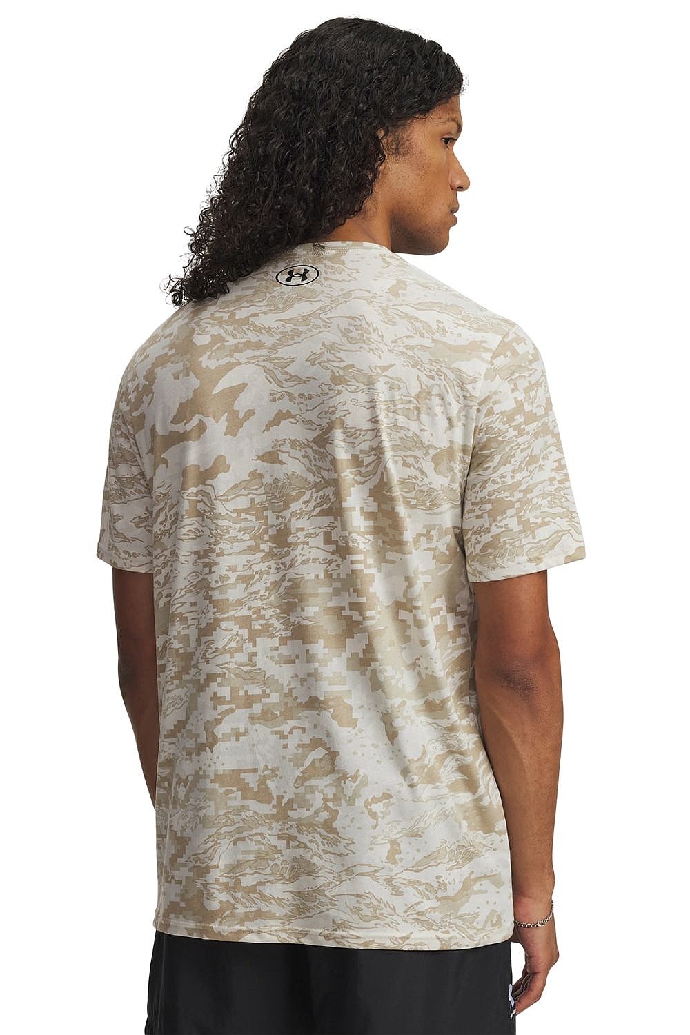 T-Shirt Under Armour ABC Camo - Stone/Black - men´s