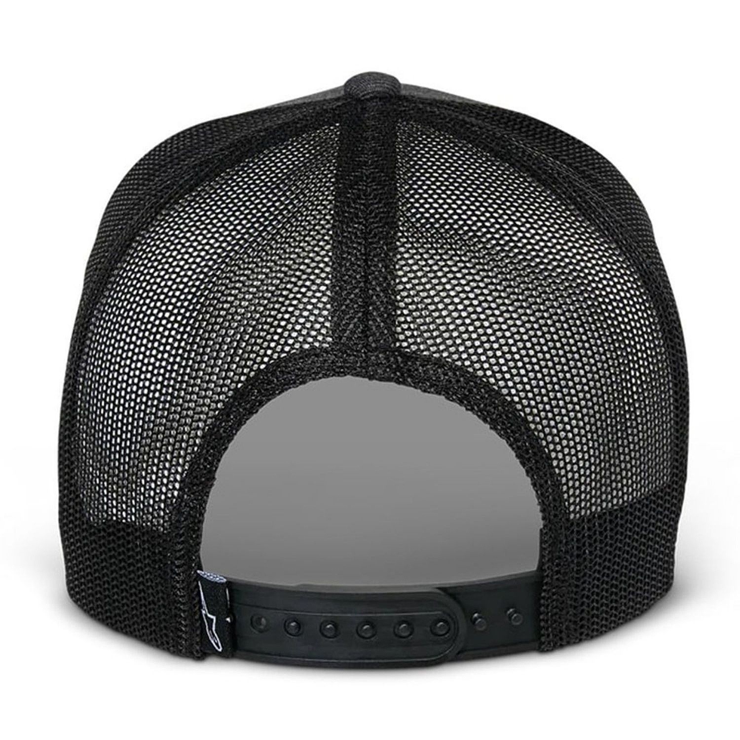 Kappe Alpinestars Flag Snapback Trucker - White/Black - men´s