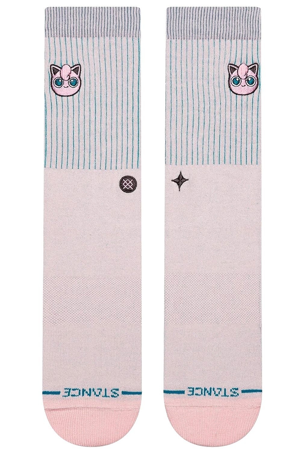 socks Stance Jigglypuff Crew - Pink