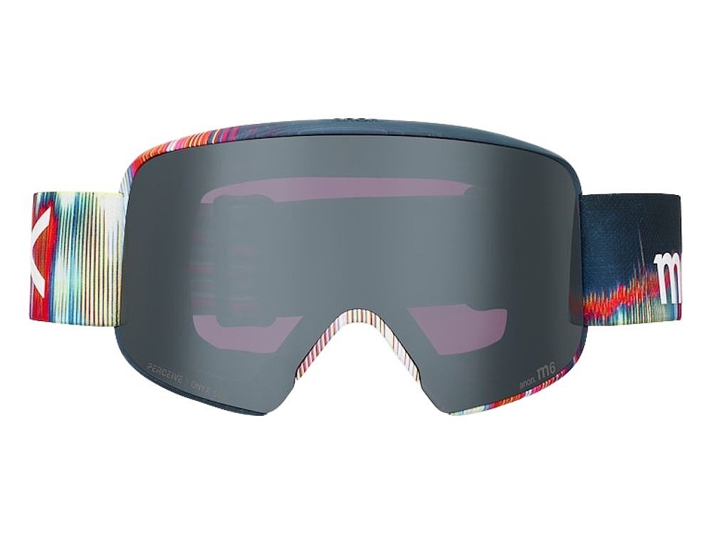 gogle Anon M6 Cylindrical MFI Face Mask - Glitch/Perceive Sunny Onyx