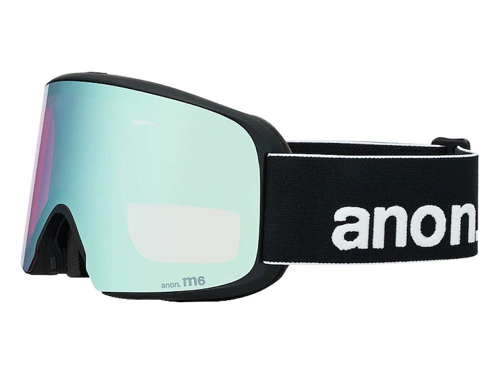 gogle Anon M6 Cylindrical MFI Face Mask - Black/Perceive Variable Blue