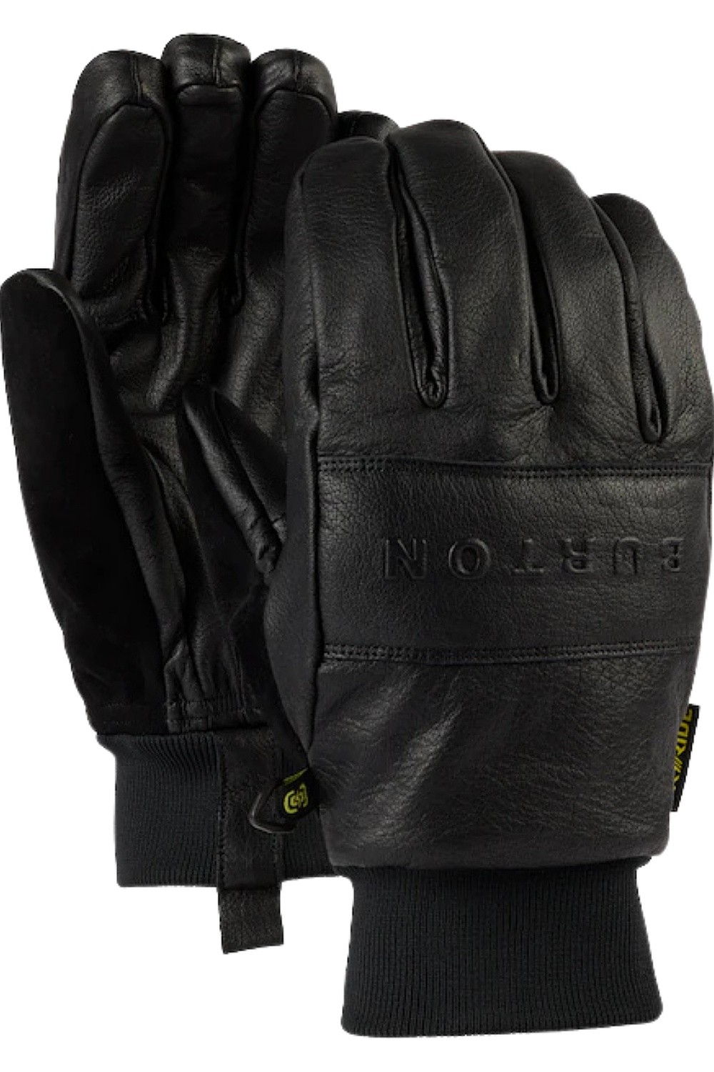 gants Burton Treeline Leather - True Black - men´s