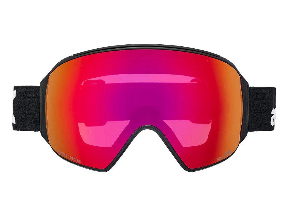 gogle Anon M4 Toric MFI Face Mask - Black/Perceive Sunny Red