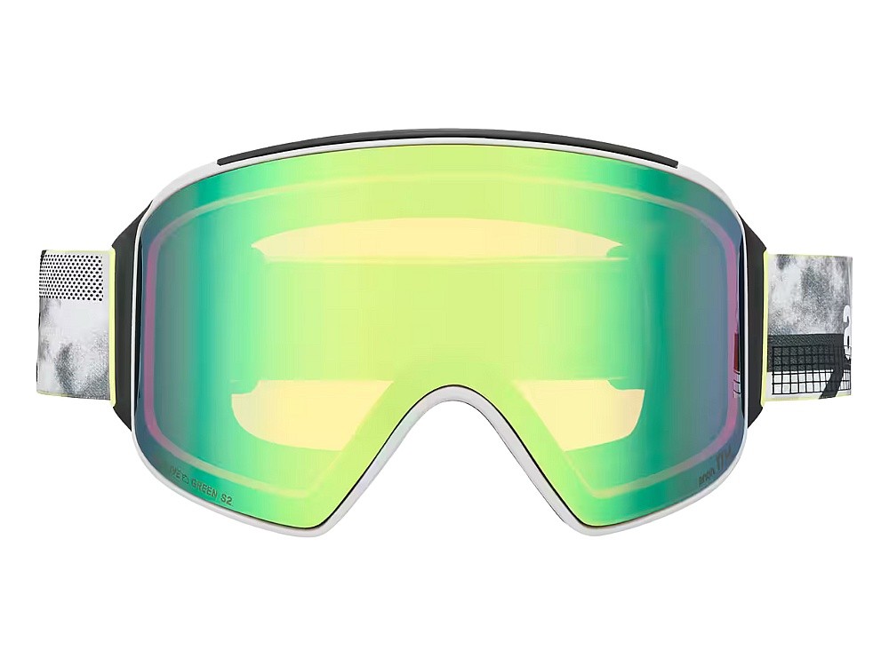 Skibrille Anon M4 Cylindrical MFI Face Mask - Tilt Shift/Perceive Variable Green