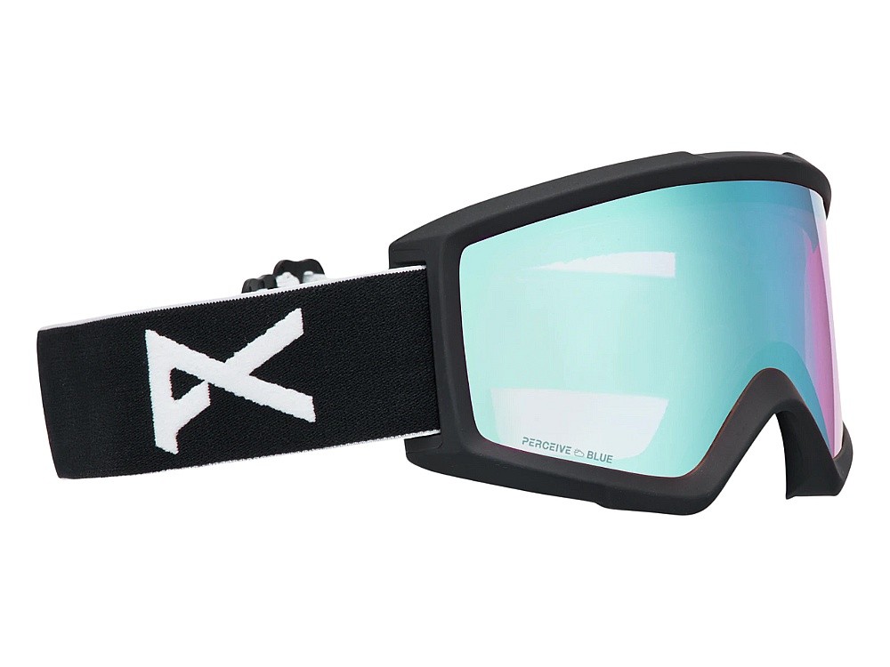 Skibrille Anon Helix 2.0 - Black/Perceive Variable Blue