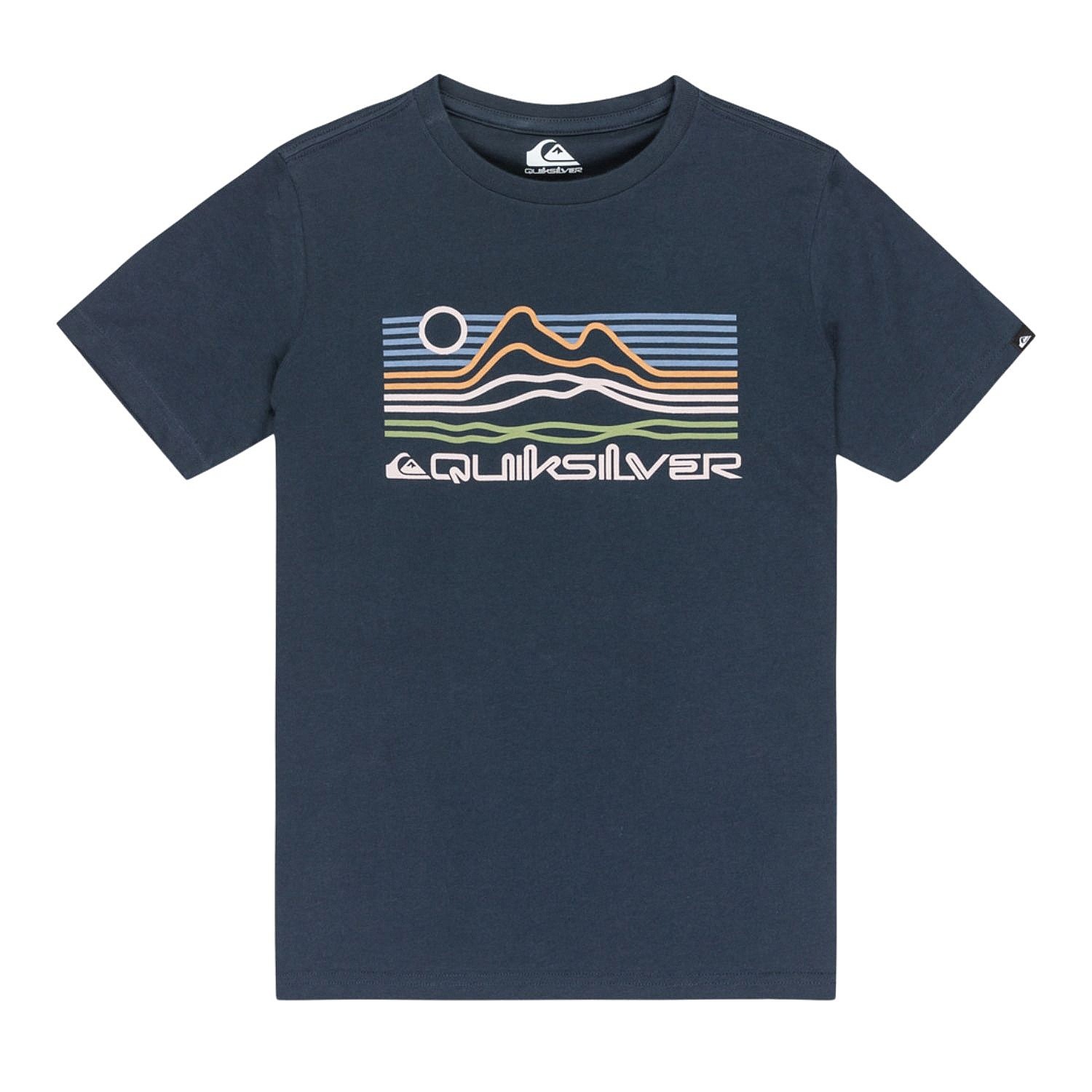 T-shirt Quiksilver Ev Light Waves - KTP0/Dark Navy - boy´s
