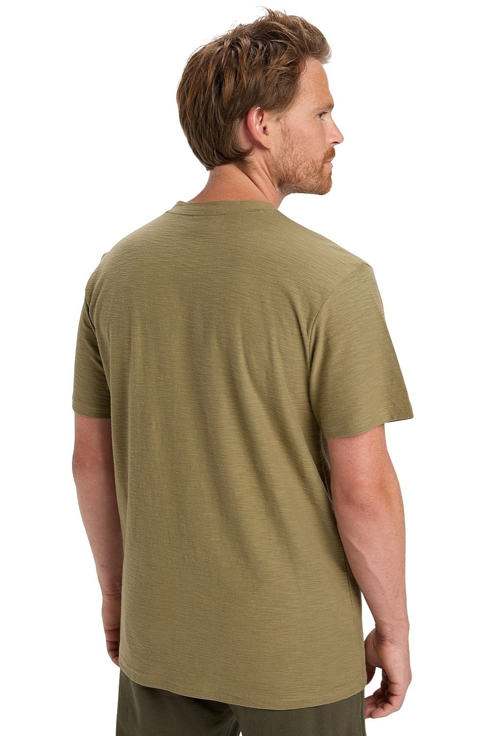 T-shirt Quiksilver Slub Roundneck - TMZ0/Aloe - men´s