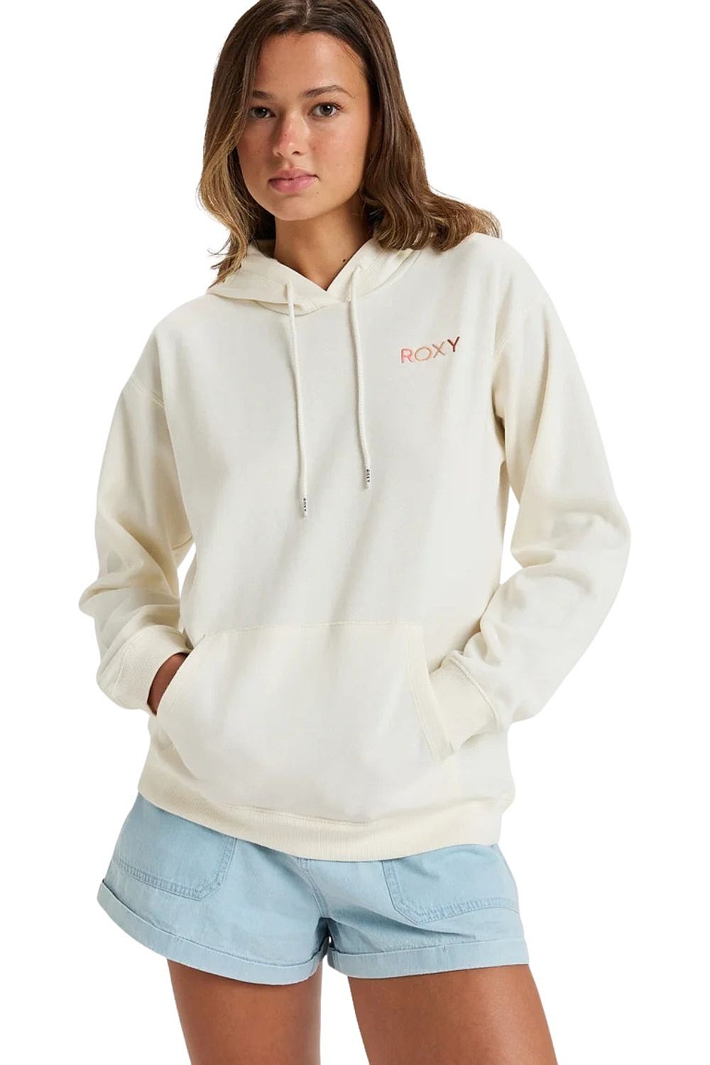 bluza Roxy Saturdaze Hoodie - WBS0/Egret