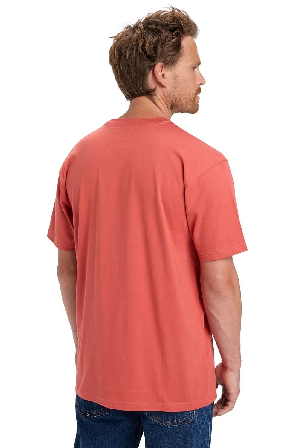 tričko Quiksilver Basic - MMZ0/Mineral Red - men´s