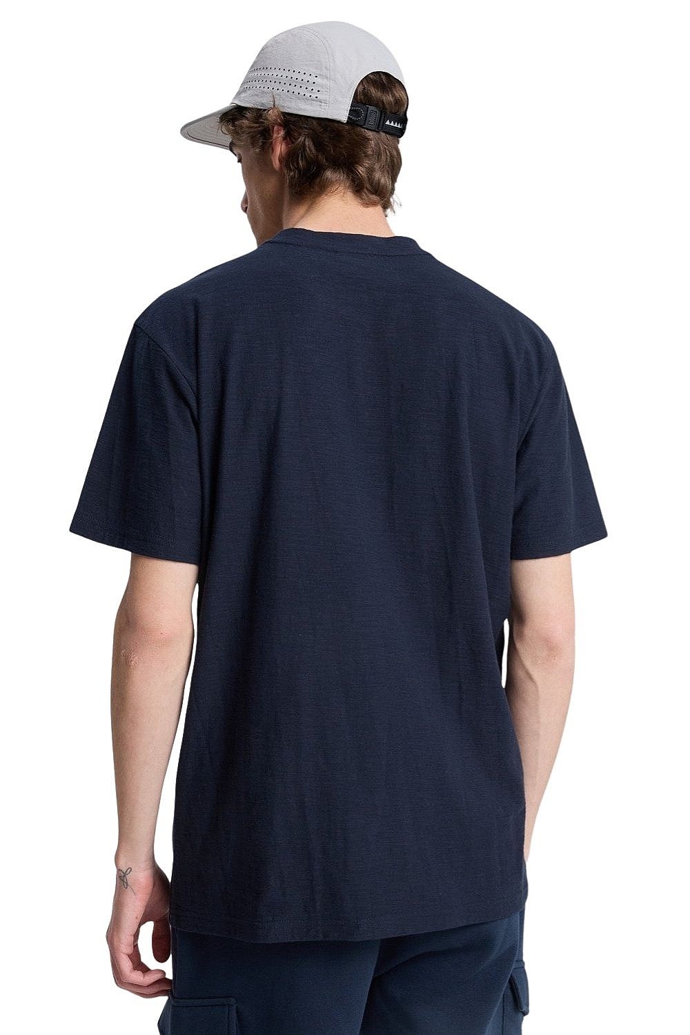 T-shirt Quiksilver Slub Roundneck - KTP0/Dark Navy - men´s