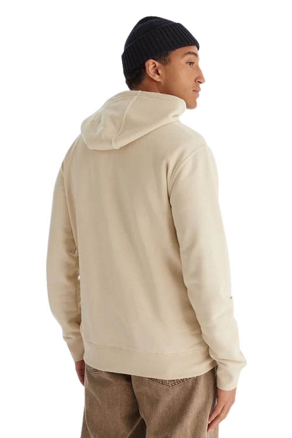 mikina Quiksilver Screen Fleece Classic Surf - WBS0/Bone White - men´s