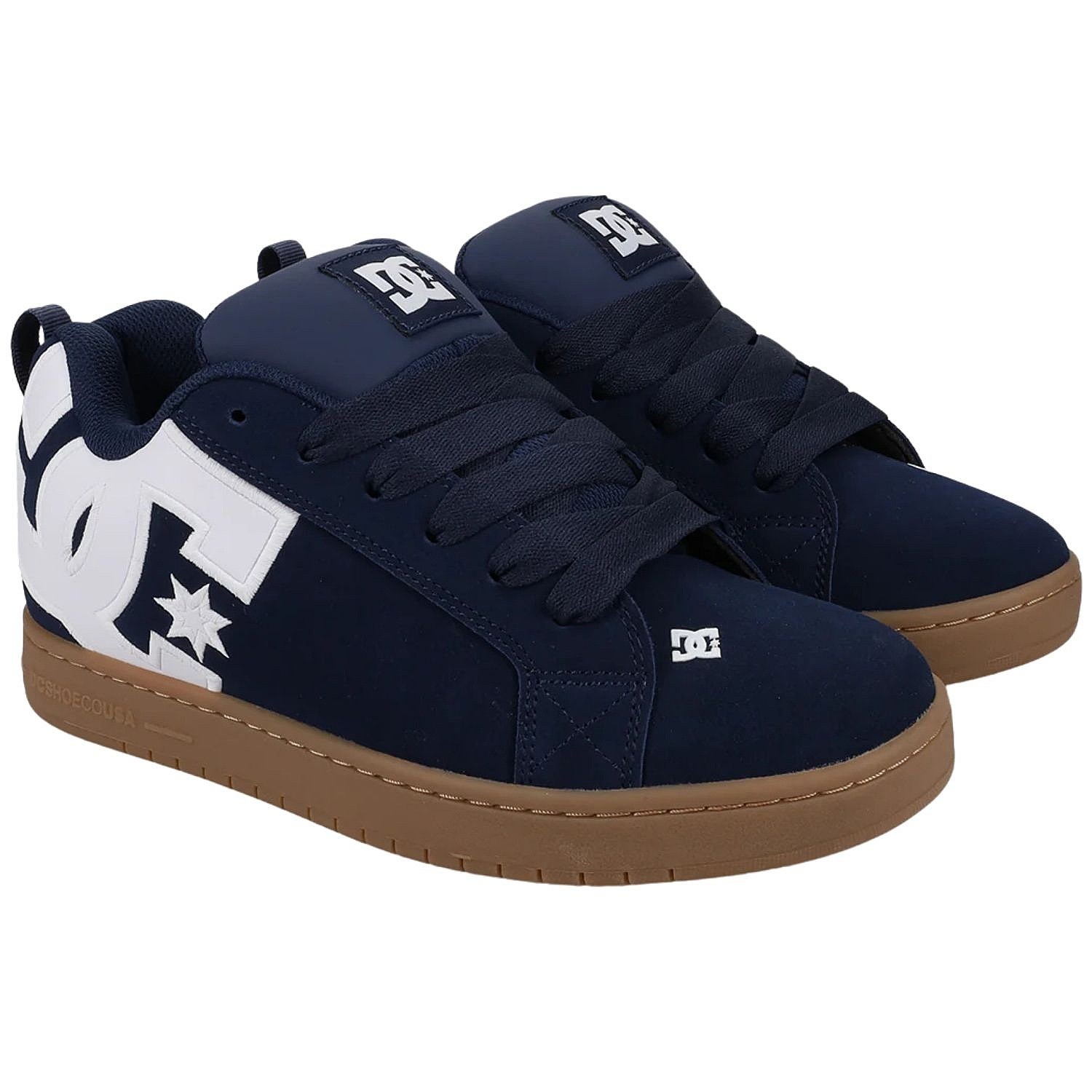 buty DC Court Graffik SE - Navy/White/Gum