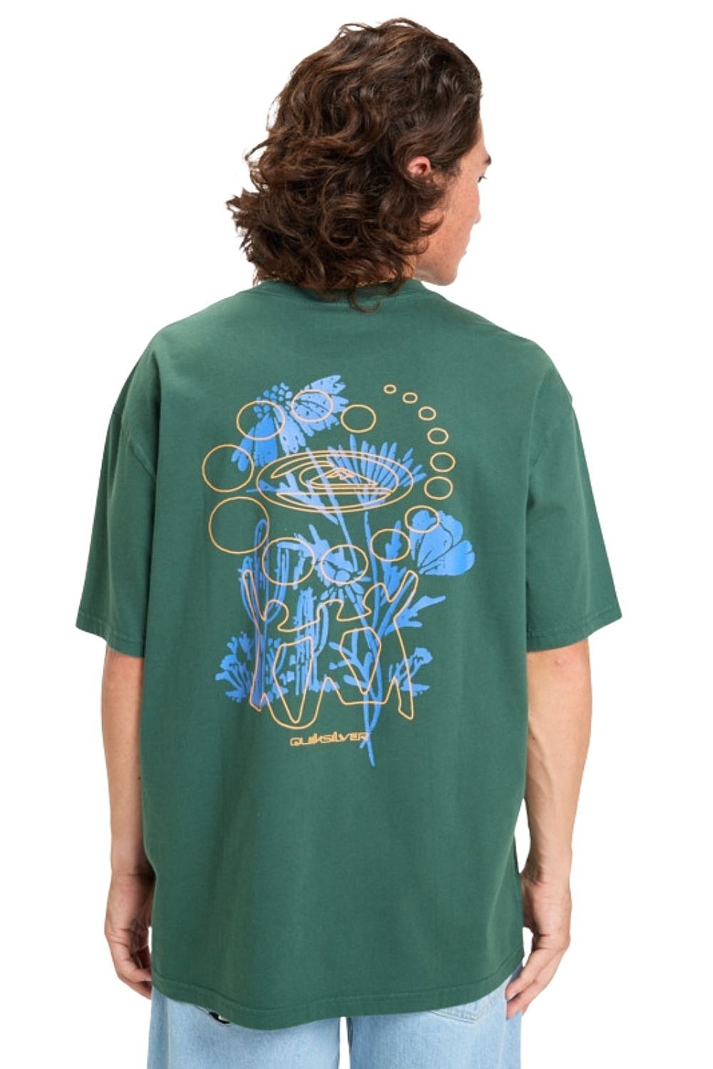 T-shirt Quiksilver HW Desert Paradise - TKR/Trekking Green - men´s