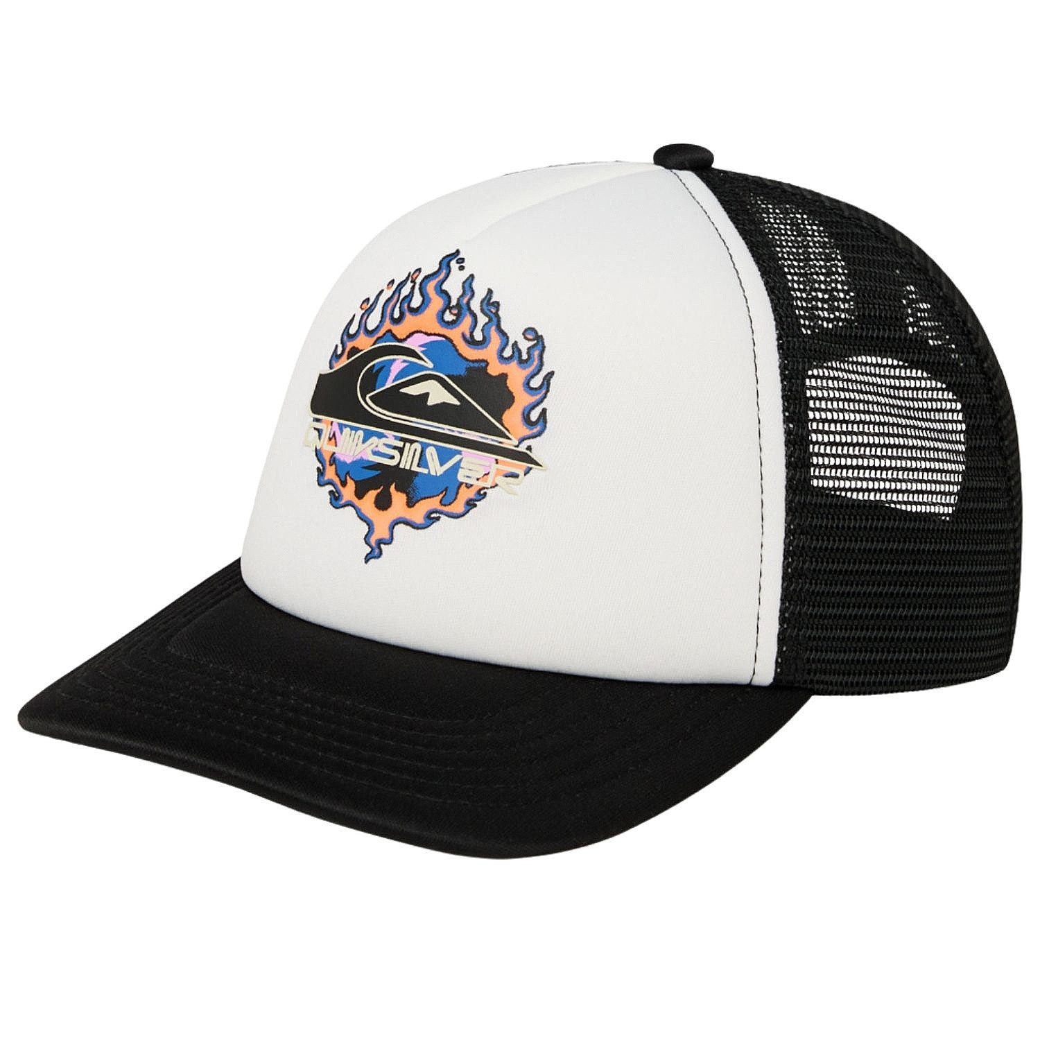 kšiltovka Quiksilver Vermin Pack Trucker Youth - WBK0/Snow White