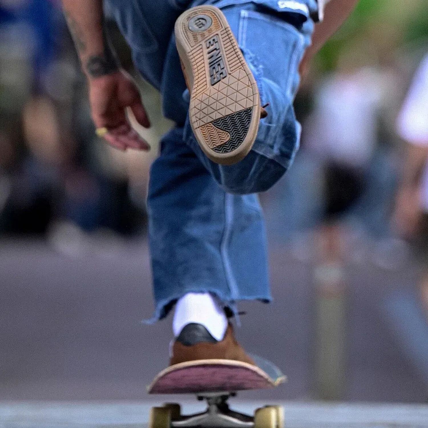 buty Etnies Scam - Brown/Gum