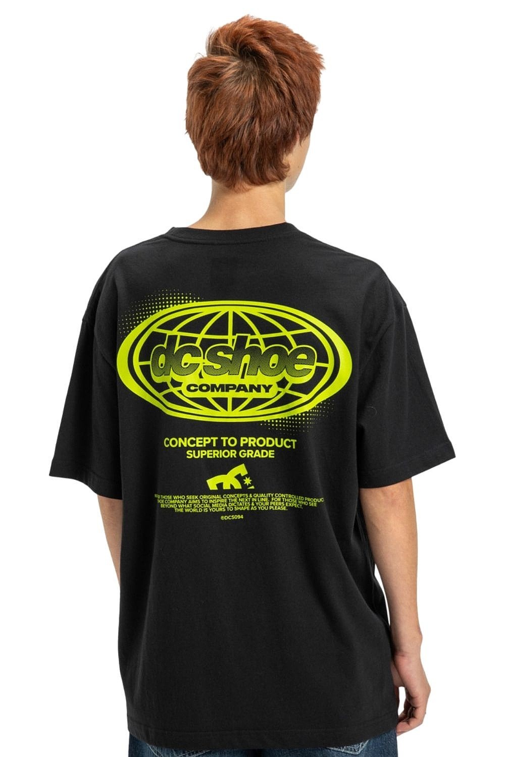 tričko DC Trotter Hss - KVJ0/Black