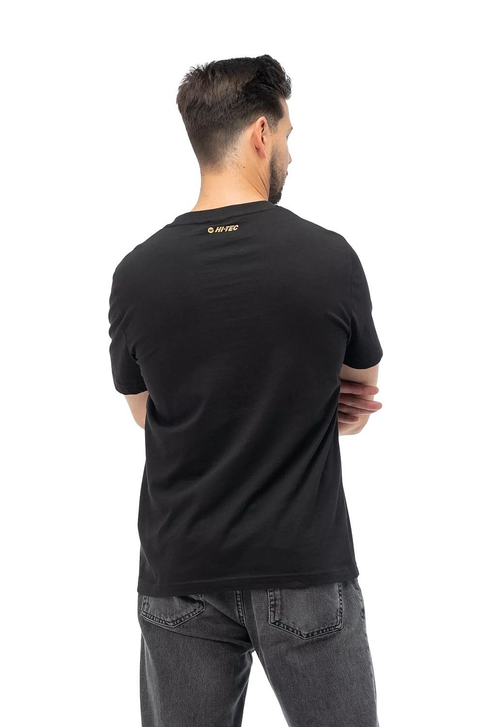 tričko Hi-Tec Miko - Black - men´s