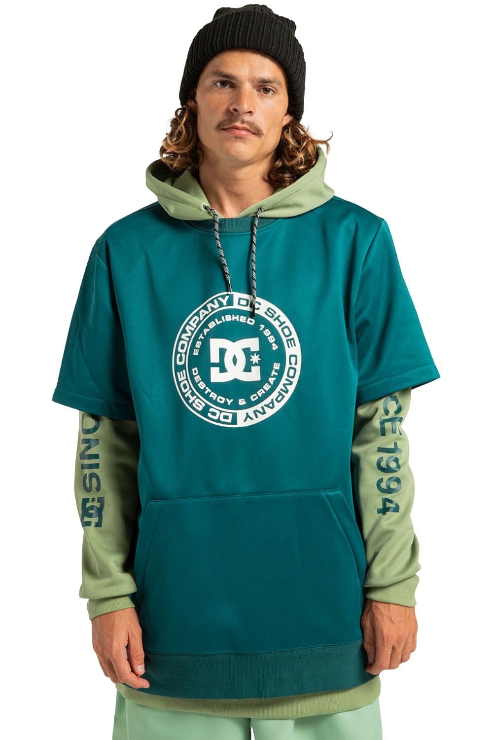 mikina DC Dryden - BTG0/Deep Teal