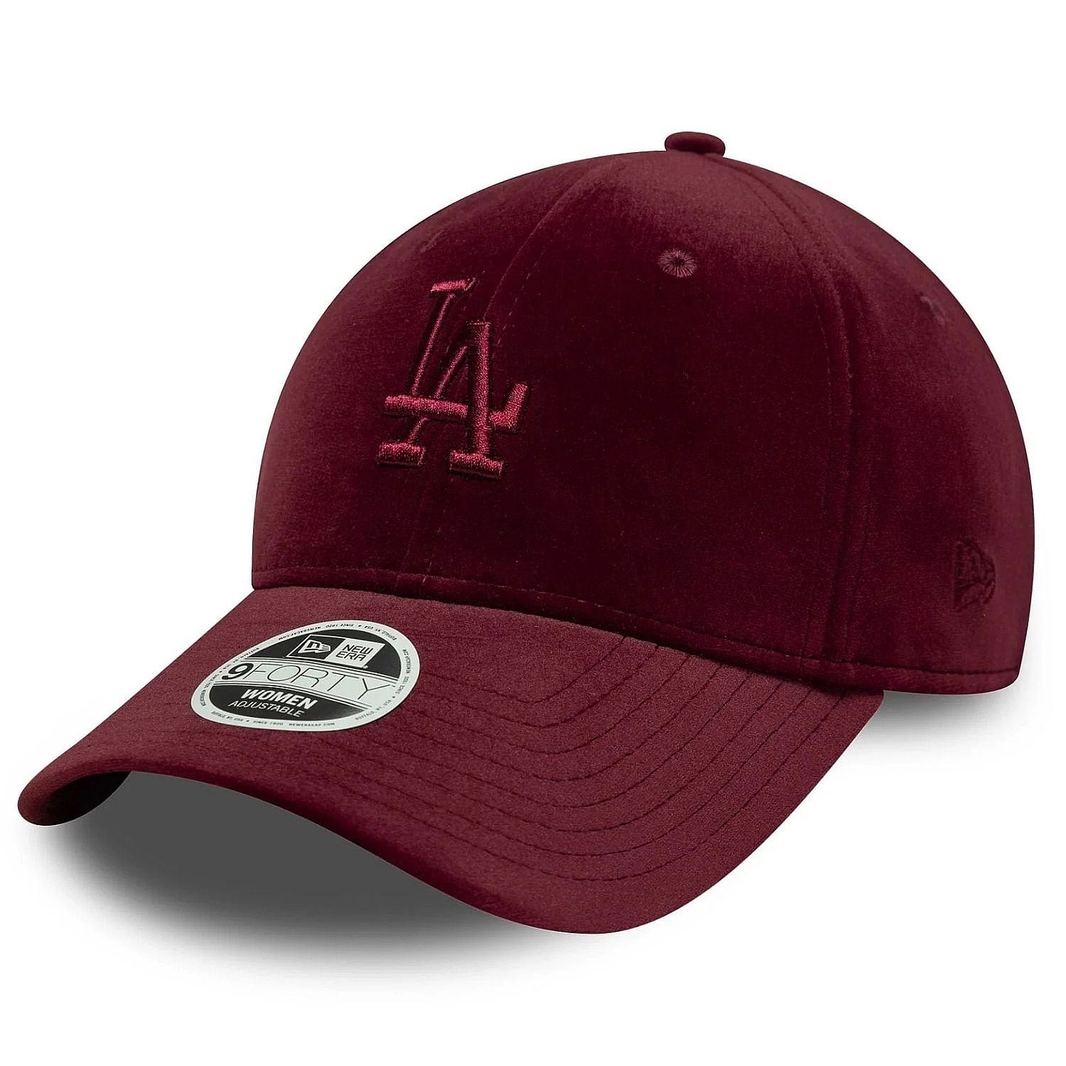 Kappe New Era 9FO Velour MLB New York Yankees - Frosted Burgundy - women´s